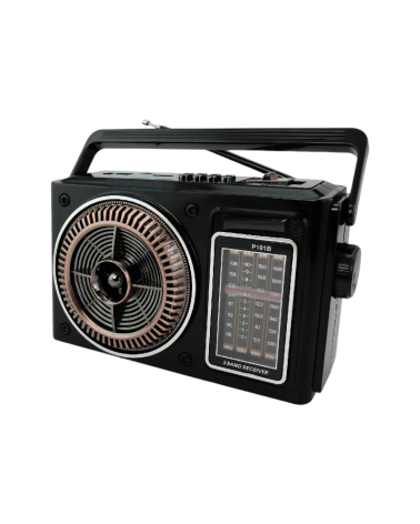 Επαναφορτιζόμενο ραδιόφωνο - PX-101BT - 020023 - Black