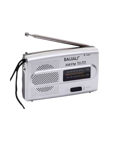 Φορητό ραδιόφωνο mini - PR-28 - 241366 - Silver