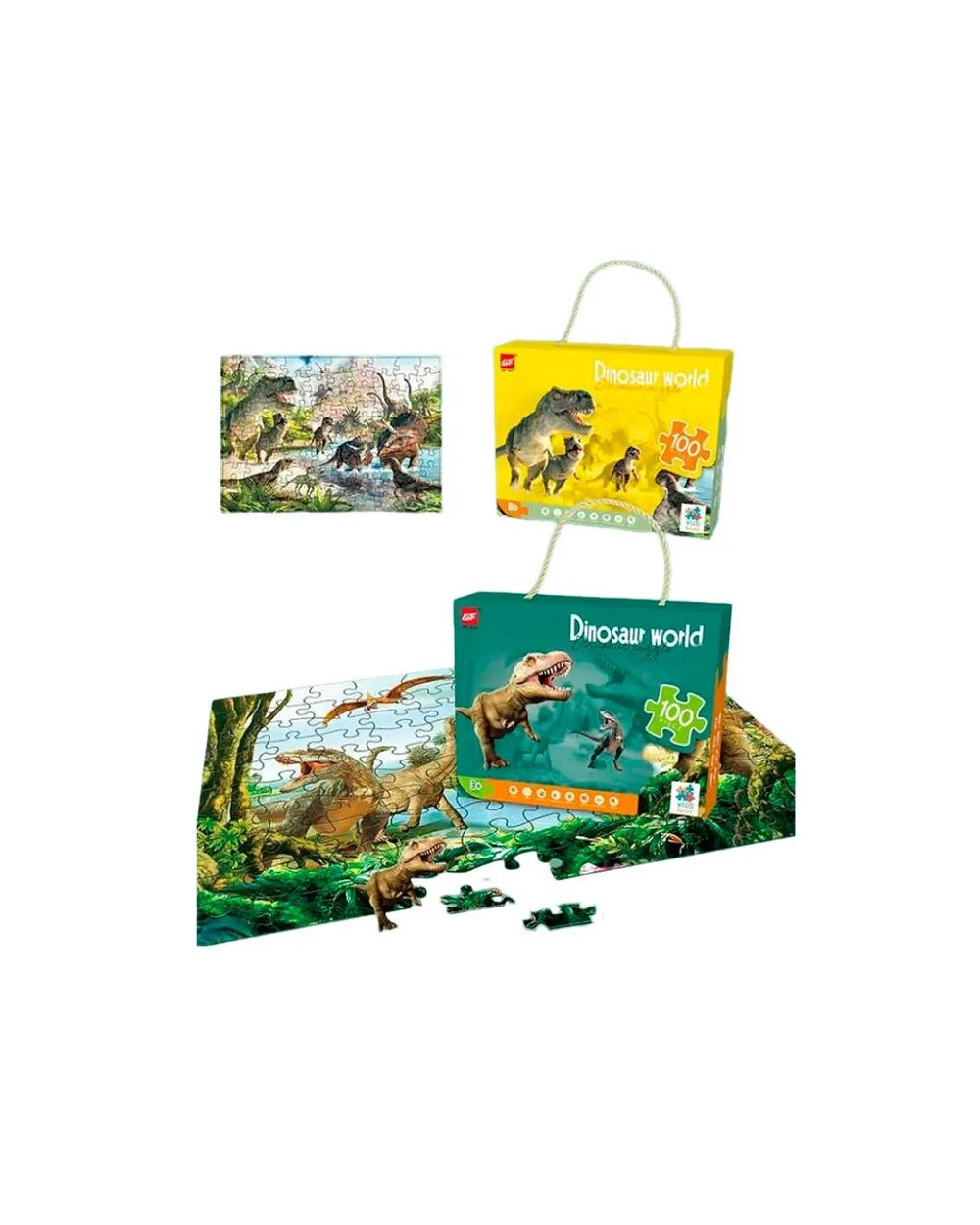 Παιδικό puzzle 100 κομματιών - Dinosaur World - 61003