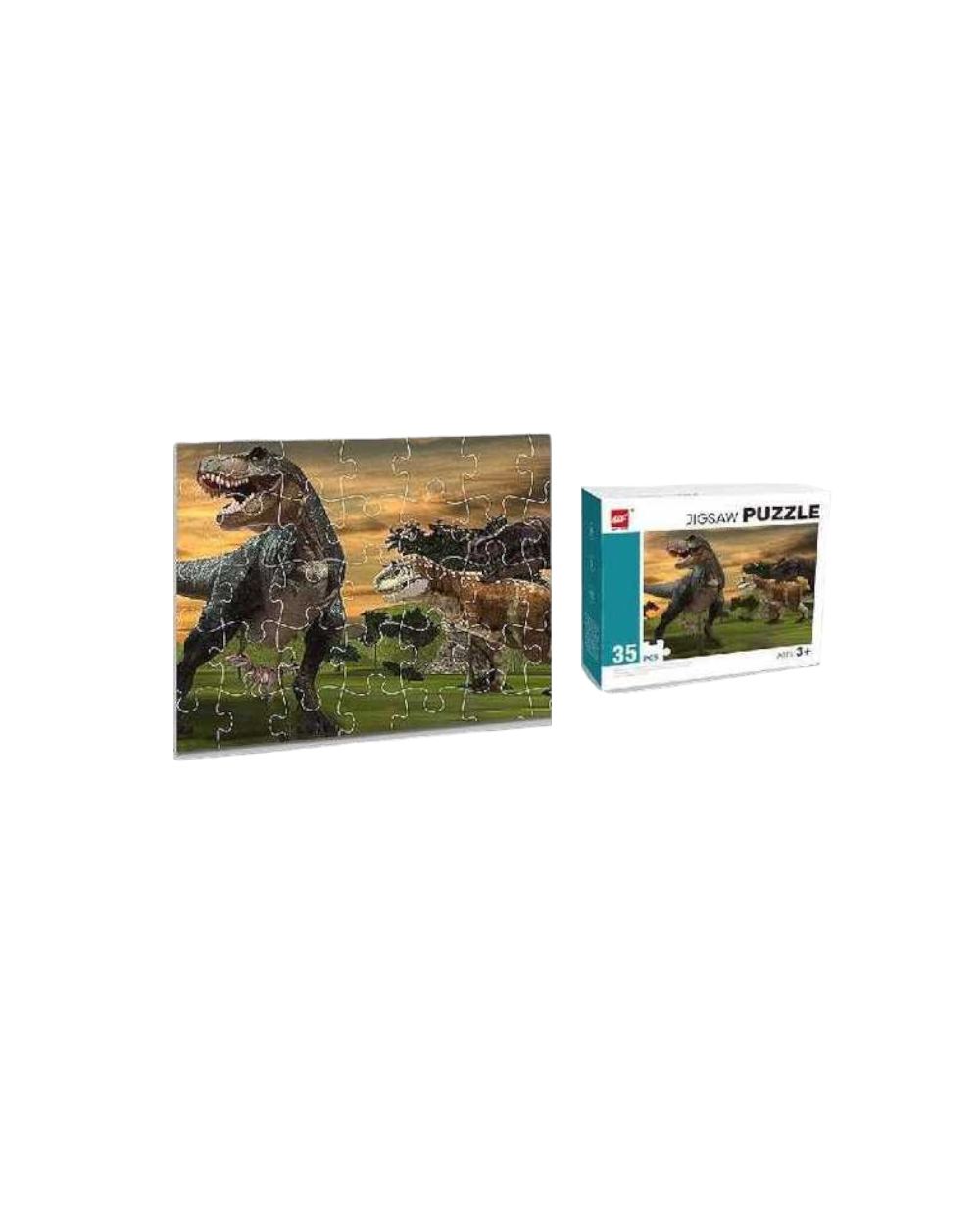 Παιδικό puzzle 35 κομματιών - Dinosaurs - GXF035-1335